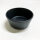 Stoneware tableware set Manhattan 24 pieces, urban table service for 8 people, matt black, stylish bowl and plate set.