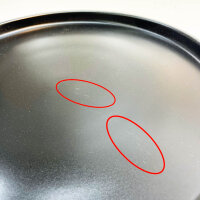 Stoneware tableware set for 12 people, Manhattan, 36 pieces, urban style, matt black, high-quality, including scratches, TEST VERY GOOD.