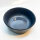 Pure Living Ibiza, 23-piece stoneware dinnerware set for 6 people, Mediterranean design, black and blue/grey, including bowls and plates.