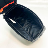 ACRUNU frame bag, waterproof, for 22-24mm tubes, with touchscreen and 3D sun visor, ideal for mountain bikes and road bikes.