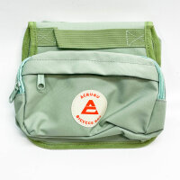 ACRUNU Bicycle Frame Bag 2.9L - Storage for Road Bike & MTB, Green, Lightweight, Water-Resistant, Easy to Install.