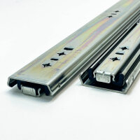 AOLISHENG A53, 22 inch drawer slides, sturdy, smooth running, ideal for furniture and workshops, max. load capacity 45 kg.