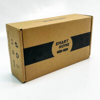 PANGTZEEN Schuko socket, USB A + C, 2-way, tempered glass, 157mm, 16A, Type-F, flush-mounted, gray, ideal for bedroom, kitchen, office.