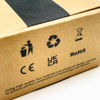 PANGTZEEN Schuko socket, USB A + C, 2-way, tempered glass, 157mm, 16A, Type-F, flush-mounted, gray, ideal for bedroom, kitchen, office.