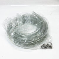 Sourcing Map, 15/32", Hochdruck PVC-Schlauch, 24,6ft, chemikalienbeständig, verstärkt, klar, ideal für Saugrohre.