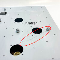 BESTIER crystal chandelier, pendant light, 8 GU10 LED, diameter 55cm, height 120cm, modern, for dining room, bathroom, with scratches.