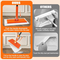 JEHONN Bodenwischer, Nass, Wet Dry Starterset, 10 feuchte & 10 trockene Wischtücher, ideal für Swiffer Pads.