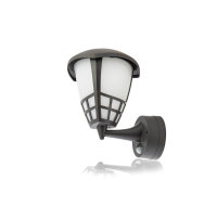 HUBER LED Wandlampe E27, Außenleuchte mit...