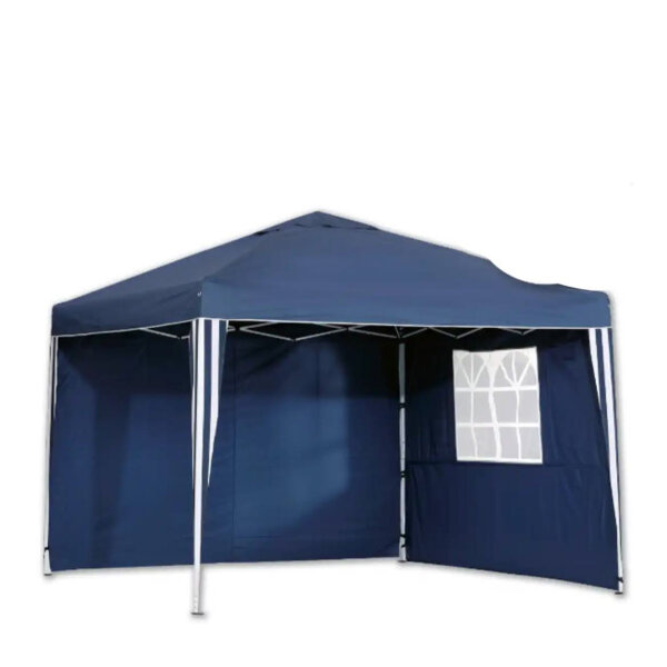 HEDURA Faltpavillon P8-HD-2FPPW, Sonnendach, ca. 3 x 2,6 x 3 m, wetterfest, leicht aufbaubar, ideal für Garten und Events.