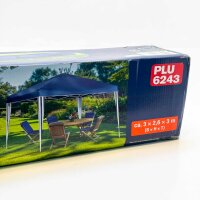 HEDURA Faltpavillon P8-HD-2FPPW, Sonnendach, ca. 3 x 2,6...