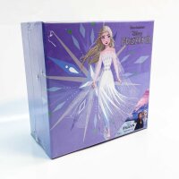 Disney Frozen diary set, notebook, scrapbook accessories, purple, including pens and stickers, ideal for creative girls.