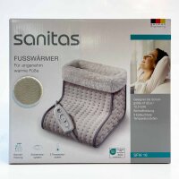 Sanitas foot warmer SFW 16, shoe size 27 (EU), comfortable, heats up quickly, ideal for cold days.