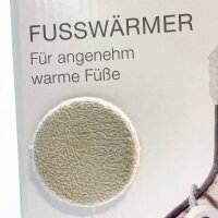 Sanitas foot warmer SFW 16, shoe size 27 (EU), comfortable, heats up quickly, ideal for cold days.