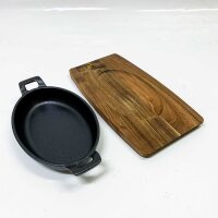 Gusseisen Grillpfännchen Ø 18cm mit...