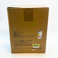 SIBRILLE floor lamp 36W LED, dimmable, 2500LM, 2700K-6500K, modern ceiling floodlight with remote control, 3 lights for living room, bedroom, office.