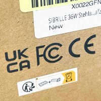 SIBRILLE floor lamp 36W LED, dimmable, 2500LM, 2700K-6500K, modern ceiling floodlight with remote control, 3 lights for living room, bedroom, office.