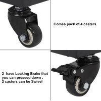 uyoyous Mobile Art Drying Rack 85×69×43cm, Art Drying Rack, with Wheels & Brake, Adjustable Interval for Canvases.