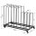 uyoyous Mobile Art Drying Rack 85×69×43cm, Art Drying Rack, with Wheels & Brake, Adjustable Interval for Canvases.