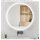 YOSHOOT 48.5cm Wall Mirror Dimmable LED Light Anti-Fog IP44 Classic Design Large Diameter.