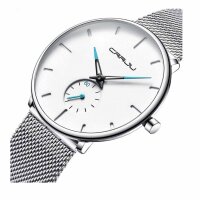 FIZILI mens watch 086, ultra thin, black, minimalist,...