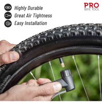 PRO Bike Tool, 27.5, Fahrradschlauch, 2er Pack, 2.30-2.4 Presta, geeignet für Rennrad und Mountainbike, 28 Zoll.