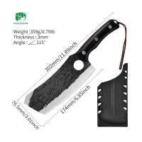 Fullhi Metzgermesser, Kochmesser, 29,3 cm,...