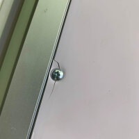 GIMBELEN bathroom mirror 50x70cm, LED illuminated, 3 dimmable light colors, anti-fog, rectangular, touch switch, explosion-proof.