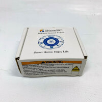 DieseRC AC 230V Funk Lichtschalter 1500W, RF Relais Empfänger, inkl. 2 Sender, für Lampensteuerung.