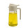 EnthuLove oil sprayer 470ml, 2 in 1, glass, for cooking oil, olive oil, ideal for air fryer, practical spray bottle, white.