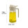 EnthuLove oil sprayer 470ml, 2 in 1, glass, for cooking oil, olive oil, ideal for air fryer, practical spray bottle, white.