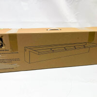 LONGRUN waterfall stream set, 90cm, garden fountain with LED color change, acrylic pond fountain for outdoor use.