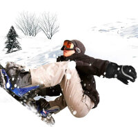 Heizhandschuhe SD30, XL, wiederaufladbar, 7,4 V 2200 mAh, ideal für Skifahren, Motorrad, Winter, für Männer und Frauen.