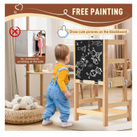 Lernturm Klappbar, Learning Tower, Mit Kippschutz, Message Boards, Höchste Sicherheit, Inkl. Montagezubehör, Ab 1 Jahr.