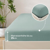 SOULFUL Spannbettlaken 140x200cm, Farbe...