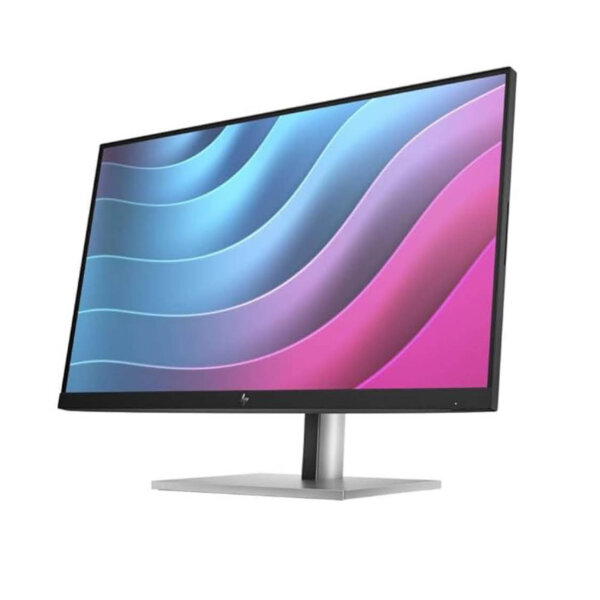 HP E24 G5 Monitor, Full HD, IPS, Height Adjustment, Pivot, USB, Black (Stand and Cable Not Included)