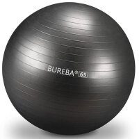 BUREBA BASIC exercise ball, black, fitness ball,...