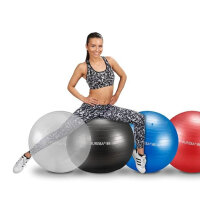 BUREBA BASIC exercise ball, black, fitness ball,...