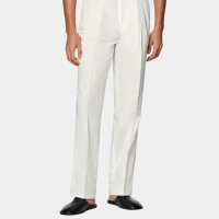 SUITSUPPLY Chino, Größe 50, Hosen, off-white,...