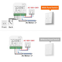 ThisRC Wireless Smart Roller Shutter Control Module, AC 230V, WIFI Controller, Tuya APP, Alexa/Google Home Compatible, Manual Control.