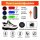 Damen Herren Wanderschuhe, GR.38, Winterschuhe, Beheizte Sneaker, Trekkinghalbschuhe, Schwarz/Weiß, EU 38