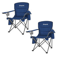 Kingcamp Campingstuhl, Klappstuhl mit Kühlbeutel,...