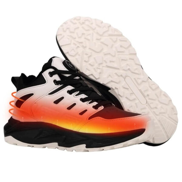 Brand: Unknown, Model No.: M37, Product Type: Women Men Hiking Shoes, Features: Rechargeable Heated Winter Shoes, Trekking Sneakers, EU Sizes.