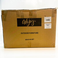 WEJOY Folding Beach Chair Set of 2 Portable Durable High Back Chairs Ideal for Camping, Beach, Garden, Fishing.