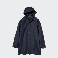 BLOCKTECH mens coat, color: 69 dark blue, size L, waterproof, breathable, fashionable cut, ideal for cold days.
