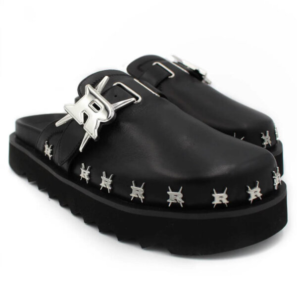 REDRUM Chunky Mule, EU 46 (USA 12), Herren, Schwarz, bequeme Passform, modisches Design, ideal für Freizeit.