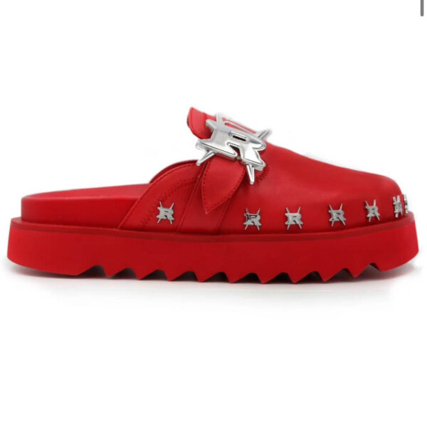 REDRUM Chunky Mule, EU 45, USA 11, Men, Red, Comfortable fit, Trendy design, Ideal for leisure.