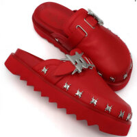 REDRUM Chunky Mule, EU 45, USA 11, Men, Red, Comfortable fit, Trendy design, Ideal for leisure.