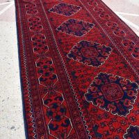 Orientalischer Flurläufer 90 cm x 4 m, handgefertigt...