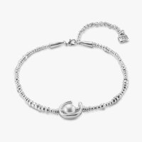 Unode50 necklace OYFL, steel, 45cm, pearl design, elegant...