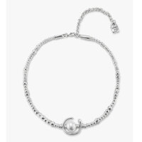 Unode50 Halskette OYFL, Stahl, 45cm, Perla-Design, elegant und zeitlos für Frauen.